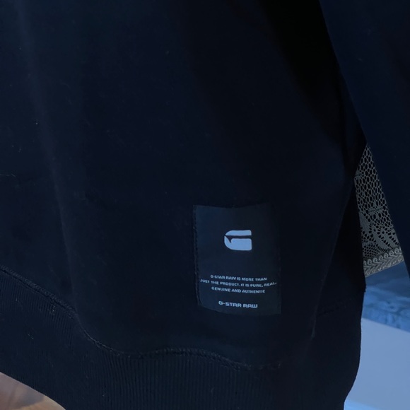 G-Star Black Logo Sweatshirt - Picture 3 of 5